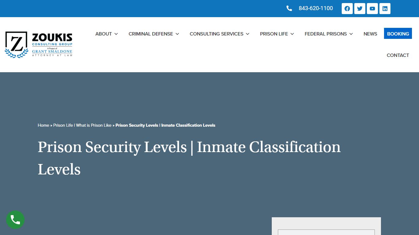 Prison Security Levels - Inmate Classification Levels - Zoukis